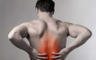 Качал спину болит поясница