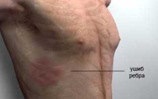 Болит в правом боку под ребрами с спина