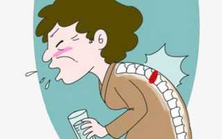 Болит спин от кашля