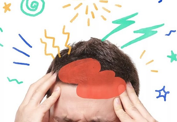 Болит голова лоб над бровью