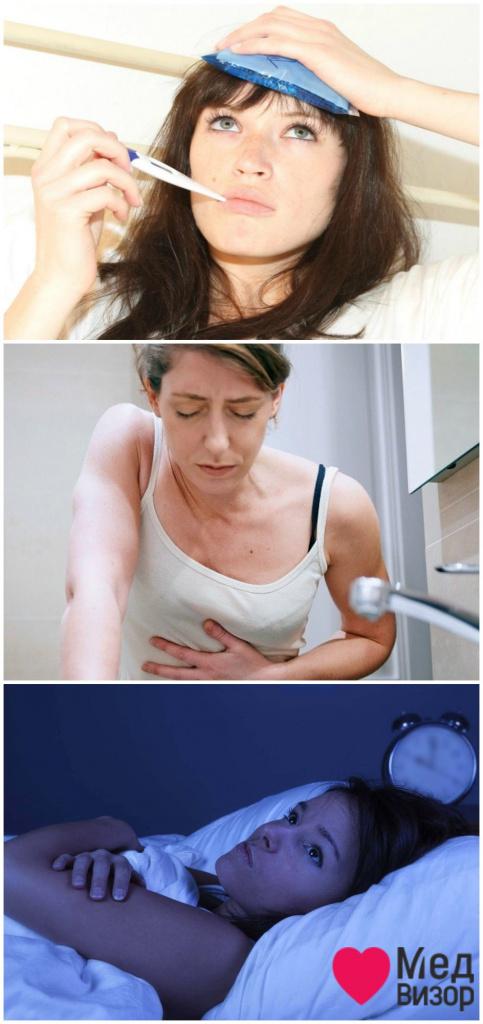 Симптомы дисменории: температура 37-38; тошнота и рвота; проблемы со сном. Тошнота понос болит живот спина