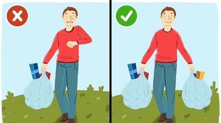 4. Несем пакеты из супермаркета 4. Несем пакеты из супермаркета