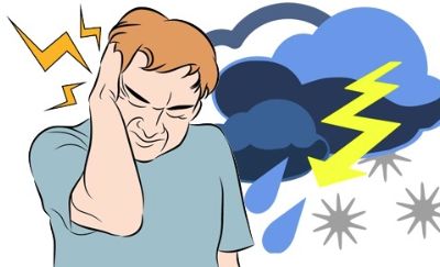 Болит голова при снегопаде